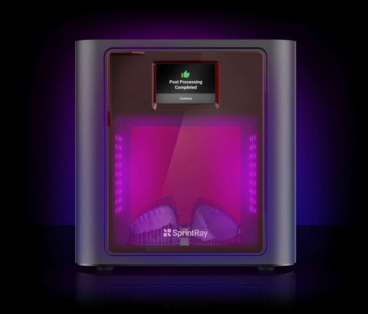 Four de polymérisation UV SprintRay ProCure 2 pour résines dentaires imprimées en 3D