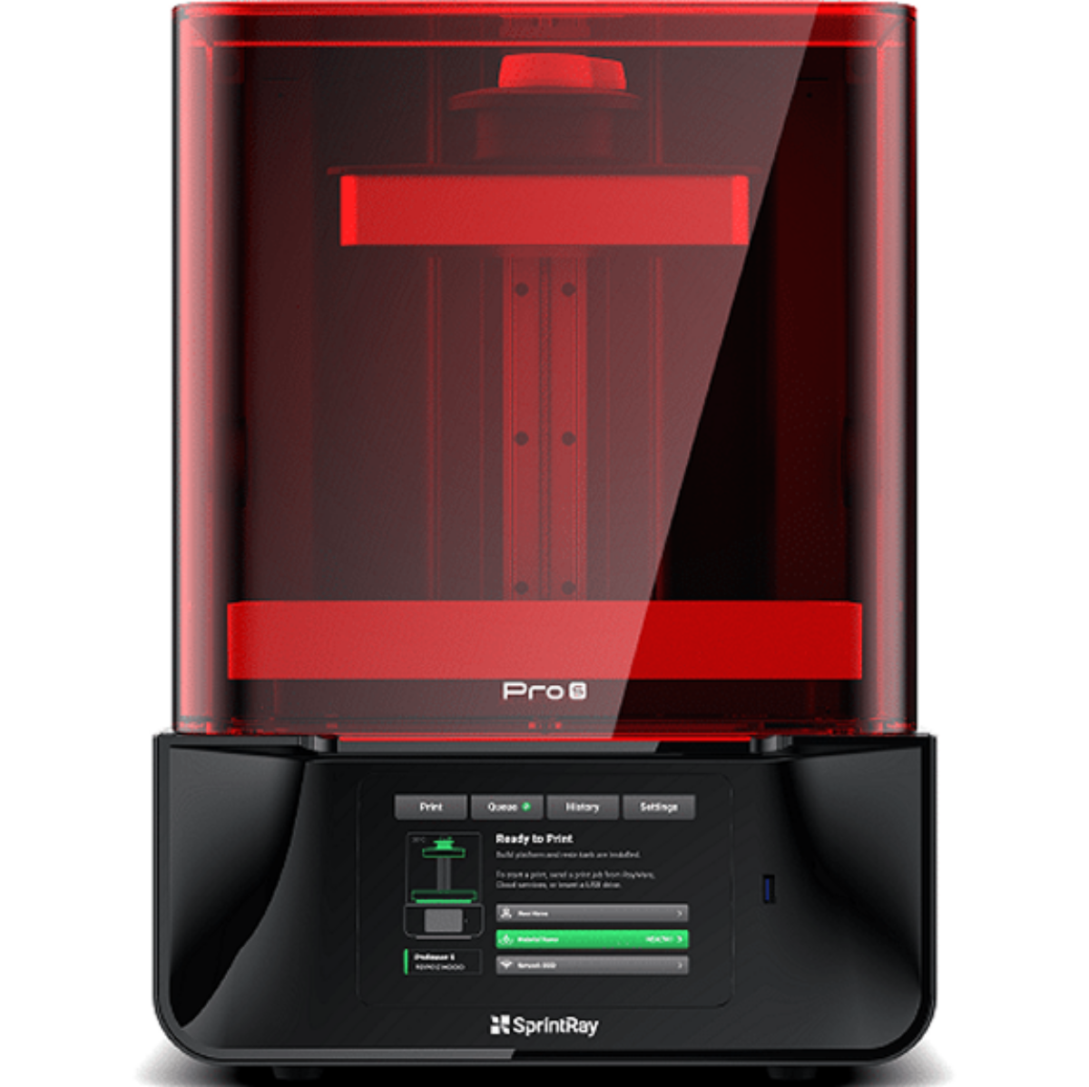 Imprimante 3D professionnelle SprintRay pour appareils orthodontiques au cabinet du Dr Wees à Caen.